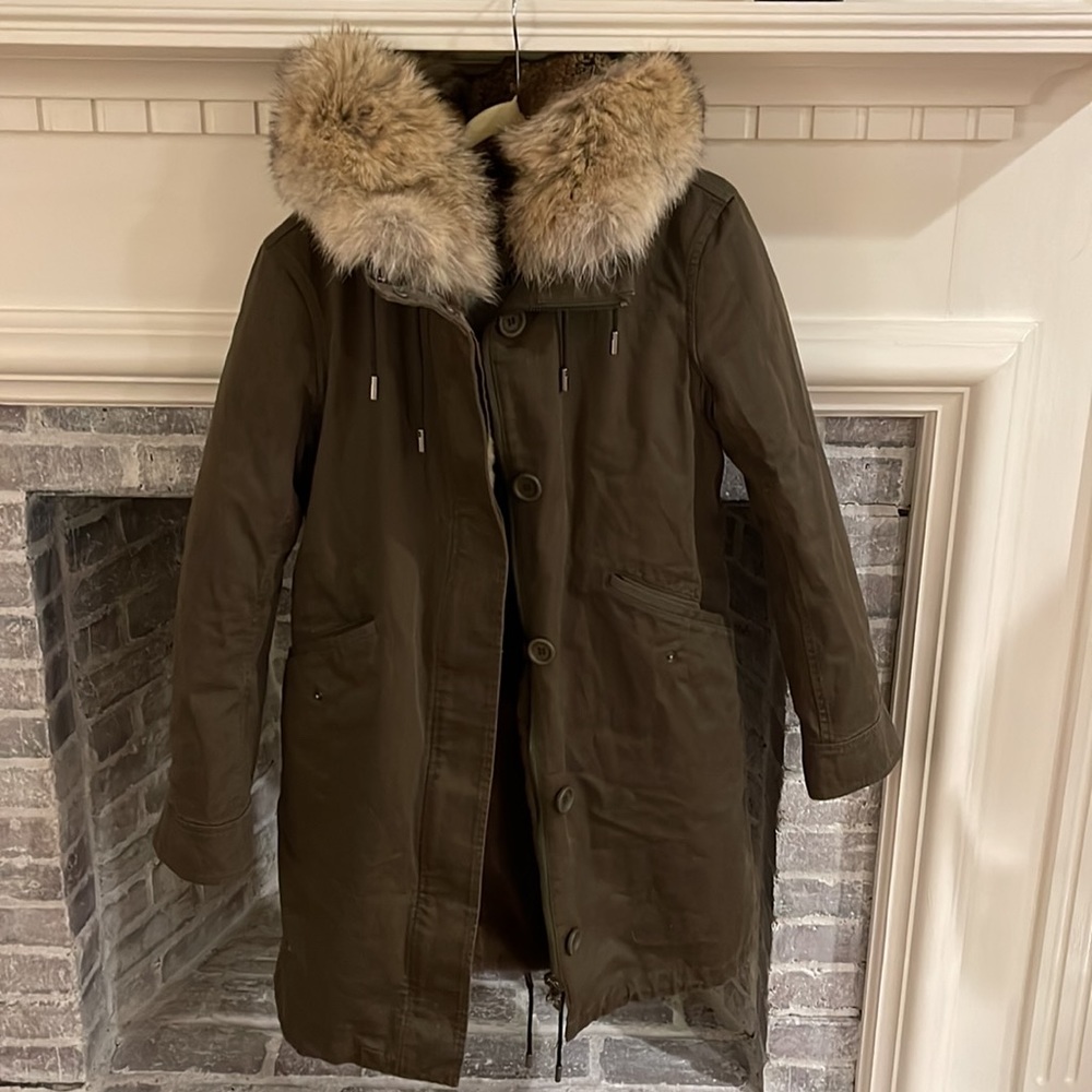 NWOT Yves Salomon Army Parka - Full lining - 36 - Picture 4 of 10